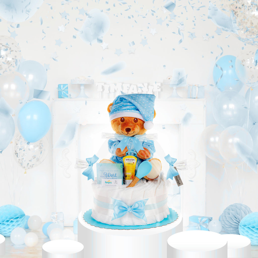 Windeltorte LiebhabBÄR | blau