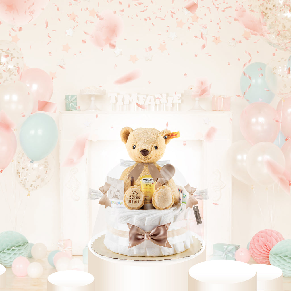 Windeltorte My first Steiff® Teddy | neutral