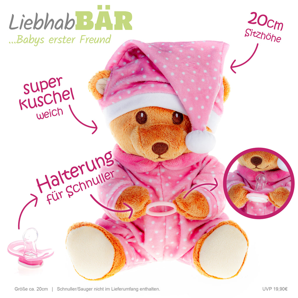 Windeltorte LiebhabBÄR | rosa