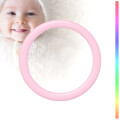 Adapter für Schnuller & Kette | Silikon O-Ring | baby-rosa