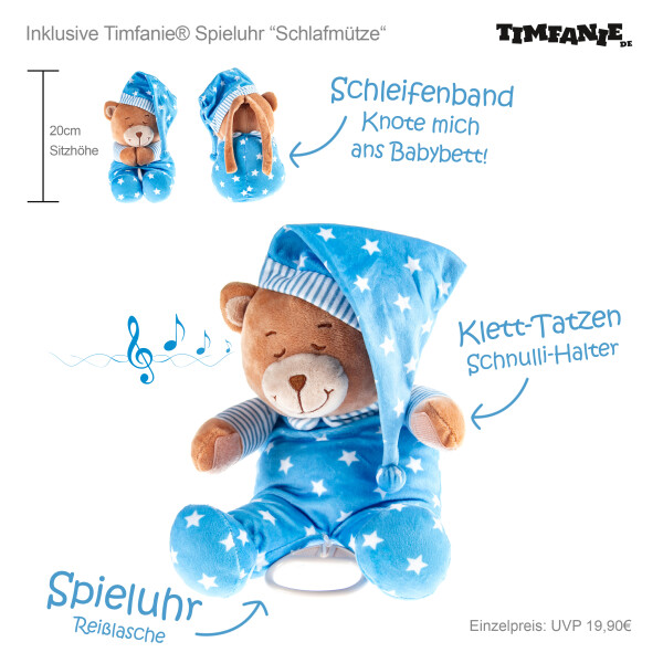 Spieluhr blau