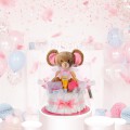 Windeltorte | Kuschel Elefant | rosa | 0-8 Monate