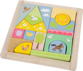 Baby Puzzle | Steckpuzzle Bauernhof