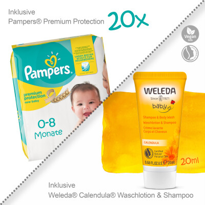 Windeltorte | Boho Baby-Cake | natur | 0-8 Monate