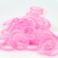 baby-rosa-transparent | 5 Stück